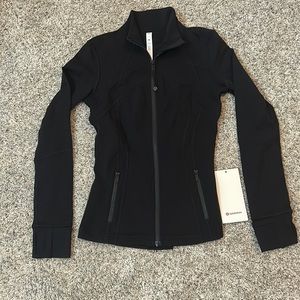 Lululemon Black Define Jacket Luon Fabric Size 4